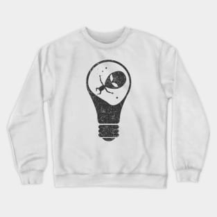 Light Bulb - Alien Crewneck Sweatshirt